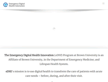 Tablet Screenshot of brownedhi.org